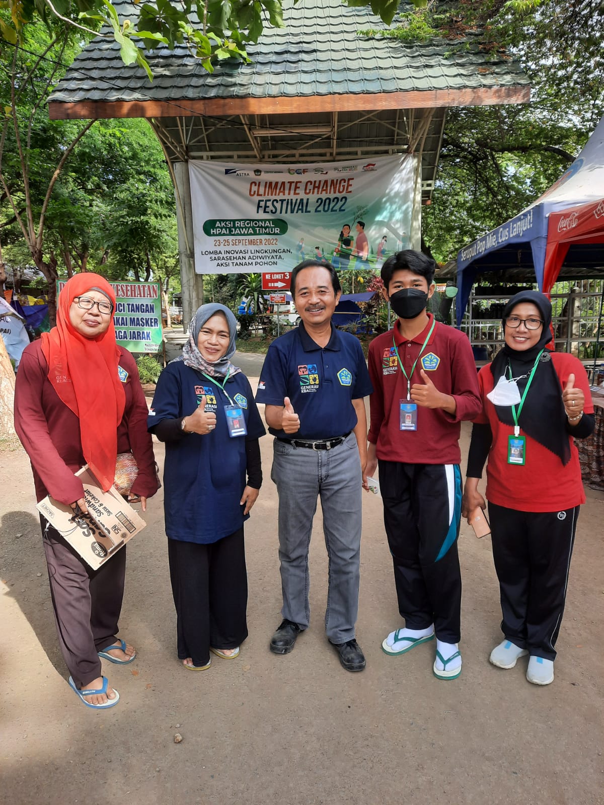 Ikut Serta Sukseskan CCF, MTsN 1 Pasuruan Tampilkan Produk Inovasi