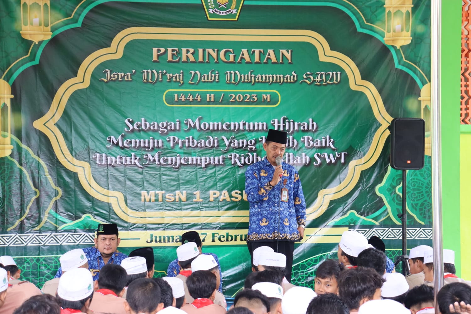 Peringati Isro' Mi'roj 1444 H/2023 M, Ustadz Rozaq Pesankan hal ini