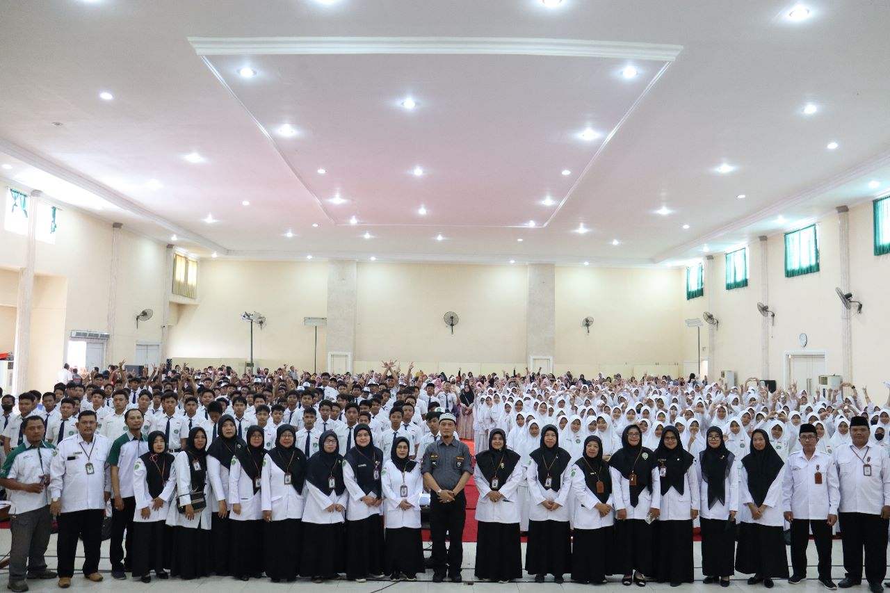 Persiapkan Mental Spiritual, Siswa -siswi MTsN 1 Pasuruan  Ikuti Spitual Building Training (SBT) Bersama Akabe