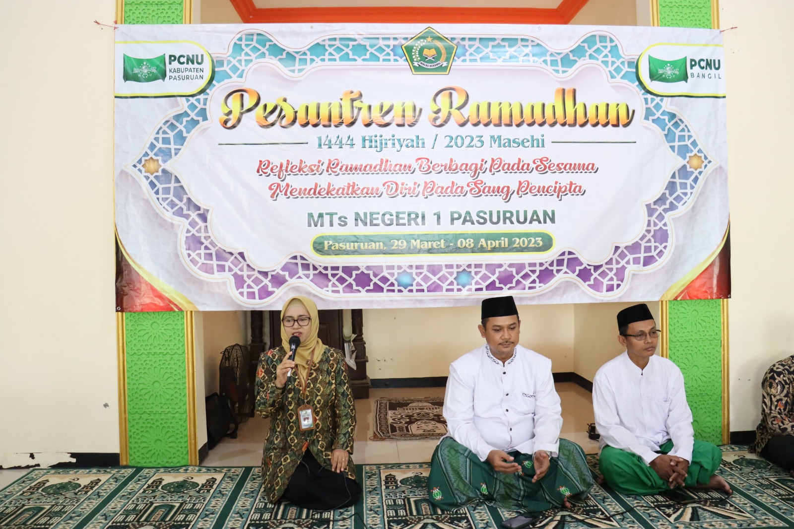 Giat Pesantren Ramadhan, MTsN 1 Pasuruan Kolaborasi dengan PCNU