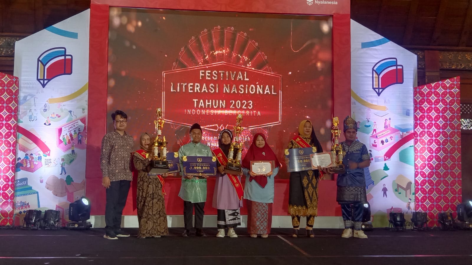 MTsN 1 Pasuruan Sabet Juara 1 Web Literasi  Sekolah di Ajang Festival Literasi Nasional 2023