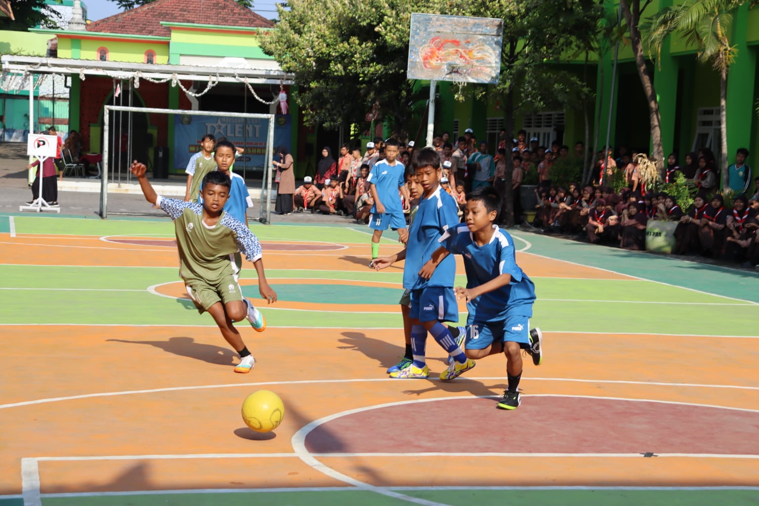 Matsanpas Got Talent dan Matsanpas Cup Ramaikan Class Meeting MTsN 1 Pasuruan
