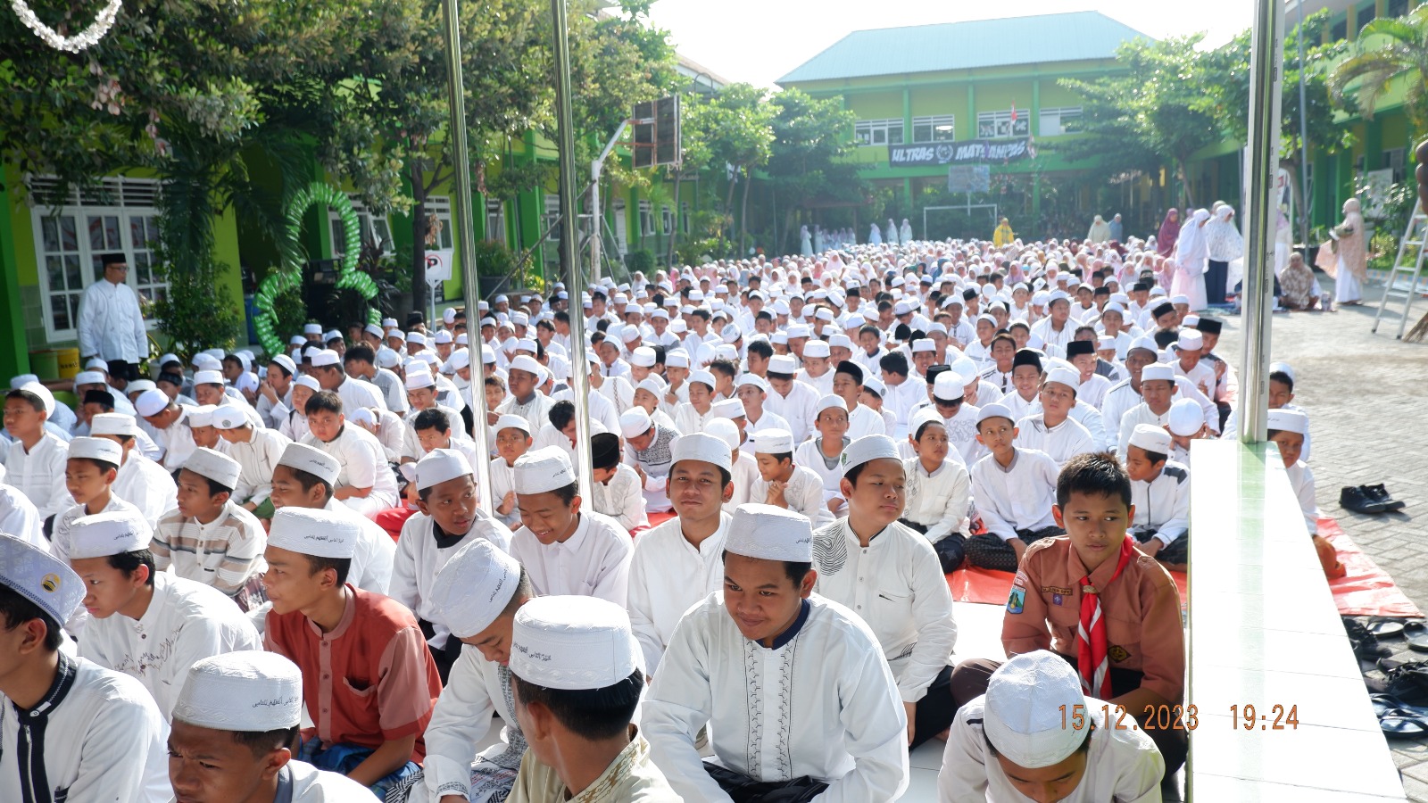 Sambut Harlah ke -55, Keluarga Besar MTsN 1 Pasuruan Gelar Sujud Syukur dan Doa Bersama
