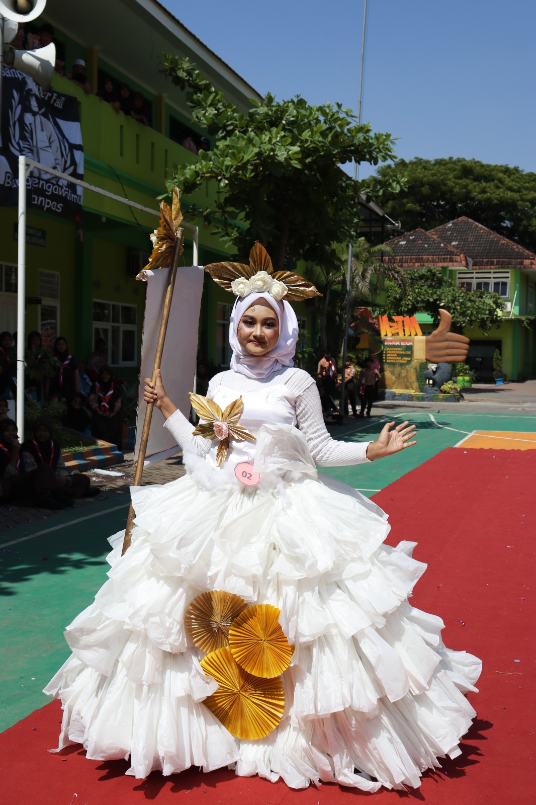 Desember Ceria, MTsN 1 Pasuruan Gelar Karya dan Fashion Show Hasil P5PPRA