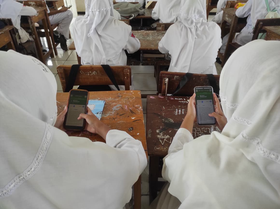 Siswa Kelas 9 MTsN 1 Pasuruan Ikuti Try Out Tes Kemampuan Akademik (TKA) dengan Lancar