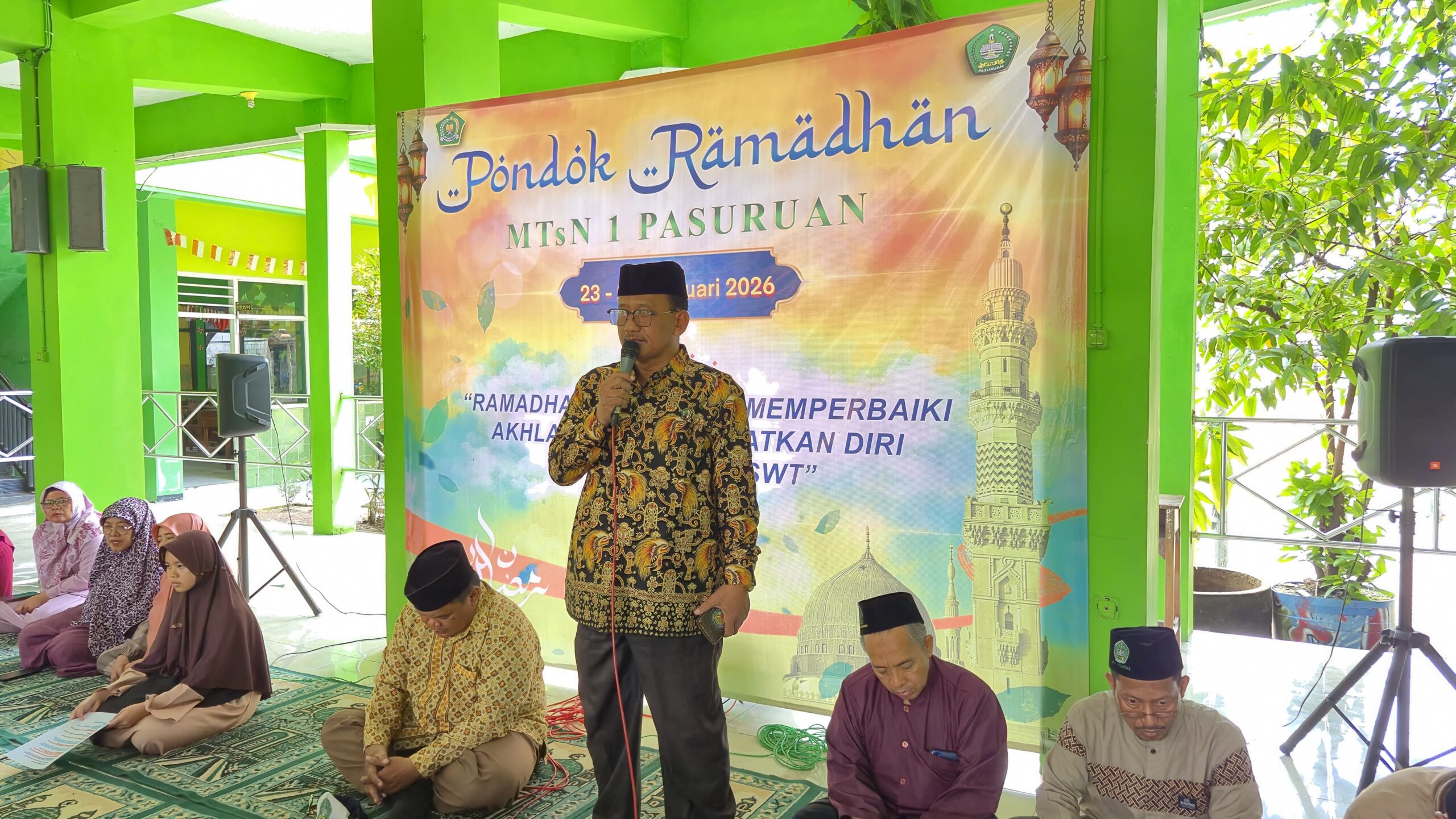 Pertebal Iman dan Karakter "Ilmu Padi", MTsN 1 Pasuruan Resmi Tutup Pondok Ramadhan 1447 H