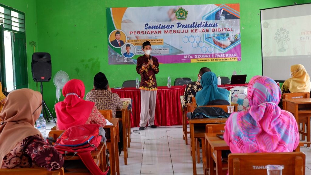Gandeng UIN Malang, MTsN 1 Pasuruan Persiapkan Menuju Kelas Digital