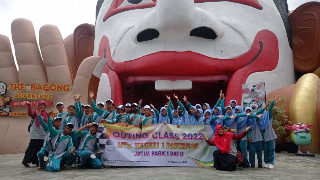 Explorasi Pengalaman Belajar di luar kelas, Jatim Park Jadi Obyek Outing Class Siswa MTsN 1 Pasuruan