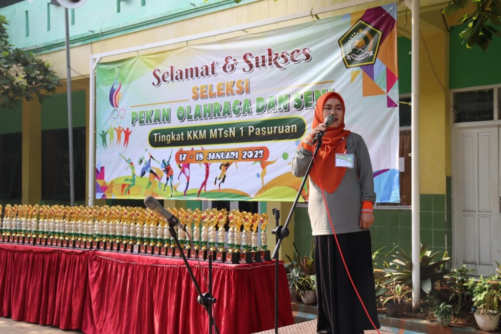 Seleksi Porseni Tk. KKM, Ini Sederet Prestasi yang Diraih MTsN 1 Pasuruan