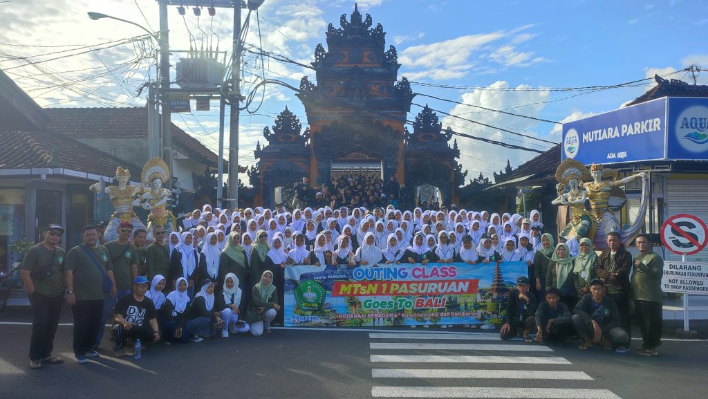Outing Class MTsN 1 Pasuruan, Pulau Dewata Bali Jadi Sumber Eksplorasi