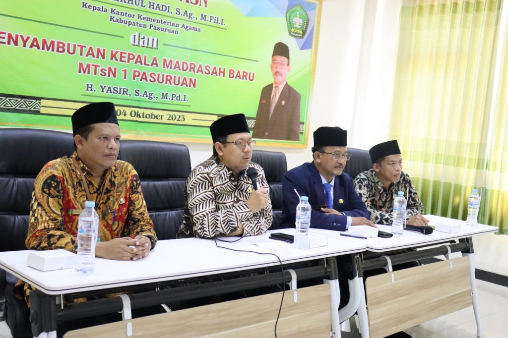 Pembinaan ASN dan Penyambutan kepala Madrasah Baru , Berikut Pesan Kepala Kemenag