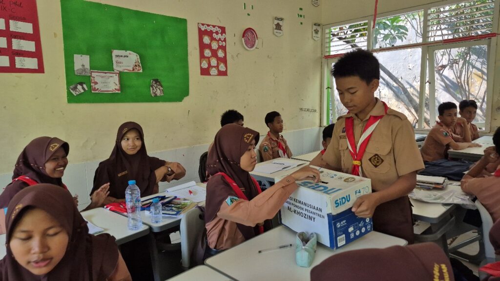SHOLAT GAIB DAN OPEN DONASI MUSIBAH AL KHOZINY, UPAYA MEMBENTUK KARAKTER EMPATI DAN PEDULI