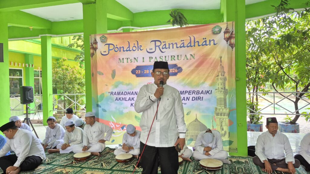 MTsN 1 Pasuruan Resmi Buka Pondok Ramadan 1447 H: Tausiyah Kepala Madrasah Tekankan Pembentukan Karakter Qur’ani