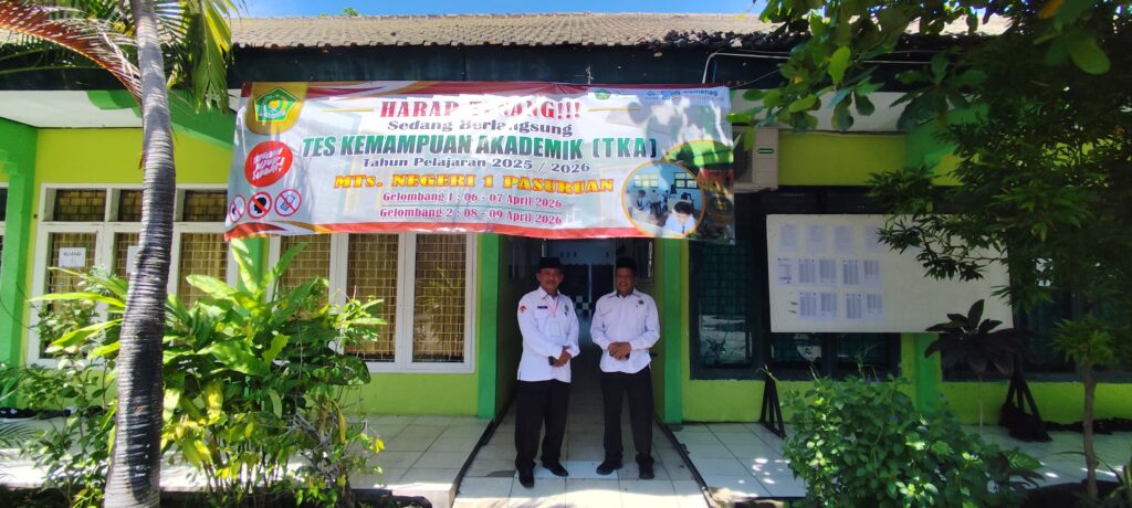 Gelar TKA, MTsN 1 Pasuruan Terima Kunjungan Monitoring dari Kasi Pendma Kemenag Kabupaten Pasuruan